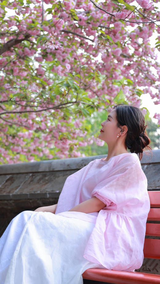 【抖音专属】老粉仙衣1804017-盈盈+白仙裤(22809137-术白】 商品图1