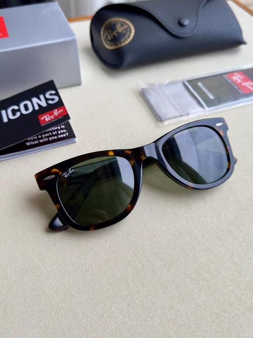原单雷朋rb2140 板材非偏光太阳镜 经典徒步旅行者系列，男女同款 商品图8