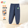 贝贝怡【仿牛仔休闲裤】秋季新款男童裤子薄绒保暖运动休闲束脚裤学生裤ZB3DK016 商品缩略图0