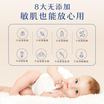 艾惟诺（Aveeno）艾维诺婴儿润肤乳宝宝面霜秋冬高保湿舒缓干痒红身体乳227g*2 商品图1