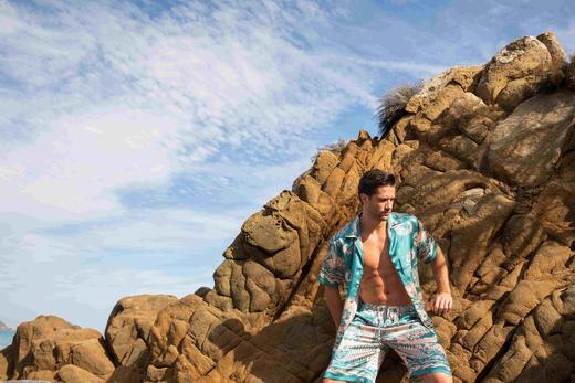 【100%桑蚕丝】SCHIESSER德国舒雅高端铂雅100%桑蚕丝家居套装19mm真丝印花素绉缎 99/19905H 商品图1