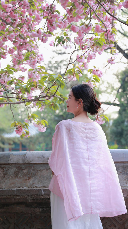 【抖音专属】老粉仙衣1804017-盈盈+白仙裤(22809137-术白】 商品图4