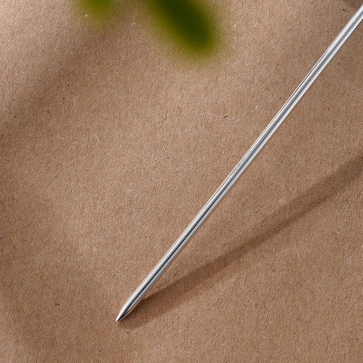 子佩集S925银【花摇水影】发簪【WSJ0169】纯银发簪扇子扇形2407 商品图5