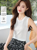 【39元福袋不支持退换】熙世界2025夏装新款时尚坑条内搭白色圆领外穿无袖冰丝针织背心 商品缩略图0