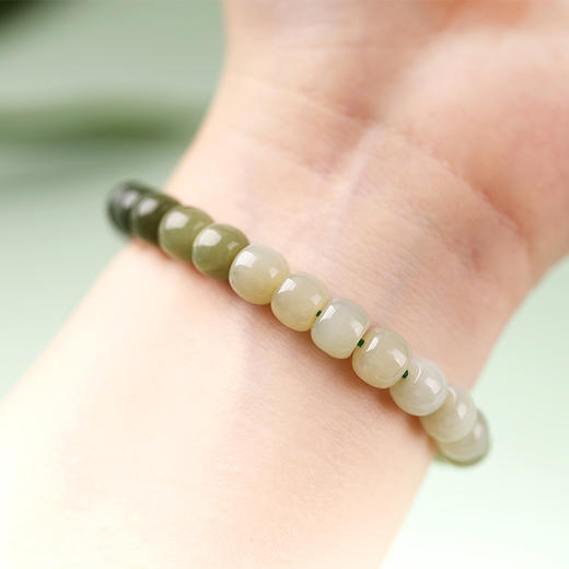 笙观相沐和田玉手串，新中式 国风手串 用料充足 油润细腻 商品图4