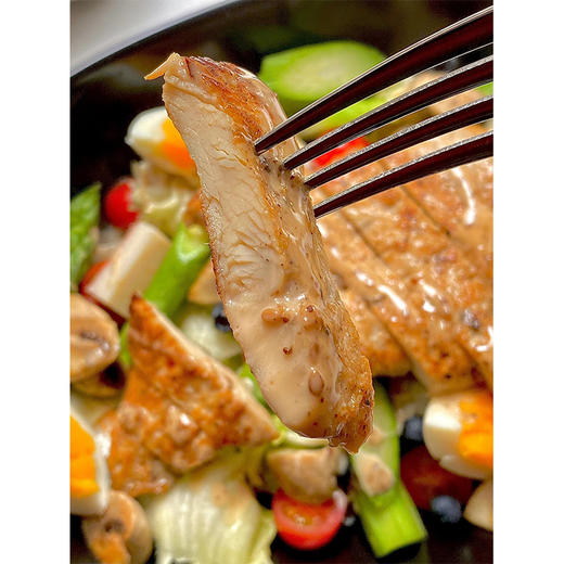 【只要不断货 老客户就一直回购】拒绝高油高脂 健康食品   肉嫩多汁低脂大鸡排120g/袋    优选黄金部位   肉细多汁   口感鲜嫩   减脂肉食 商品图4