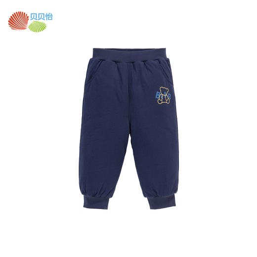 贝贝怡冬季男童长裤夹棉加厚防寒保暖儿童男童裤子中小童运动休闲束脚裤
ZB4DK005 商品图4