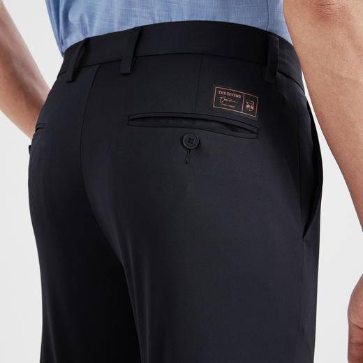 【高弹针织】柒牌休闲长裤男春季新款商务男士直筒针织男裤子	122H70630 商品图3