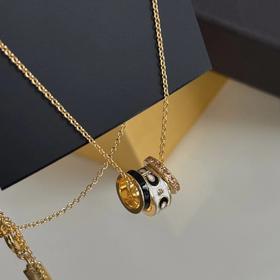 特！就一批！蔻驰经典三环项链！实物炒鸡好看！