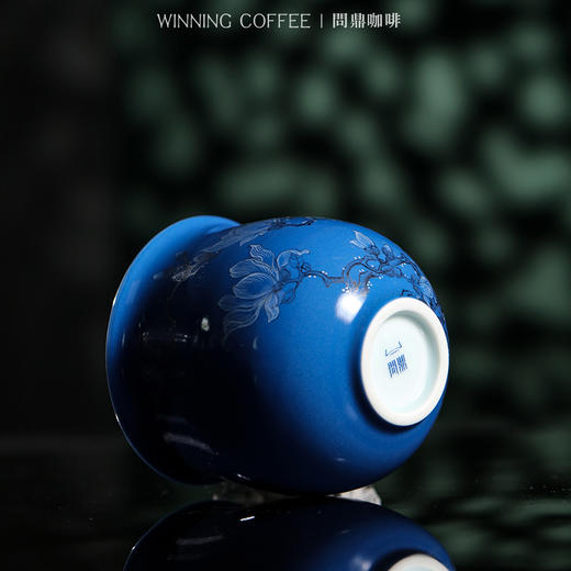 问鼎咖啡中国色咖啡杯蓝色（双鹤) （玉兰）（缺货） 商品图4