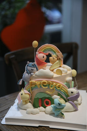 手工翻糖小马宝莉六寸