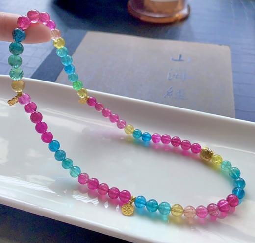 30.4g 6.8mm 碧玺手链 商品图5