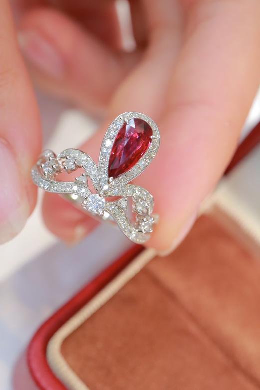 1.0ct 红宝石戒指 商品图0