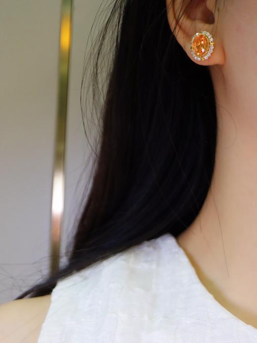 4.55ct 芬达石耳环 商品图5