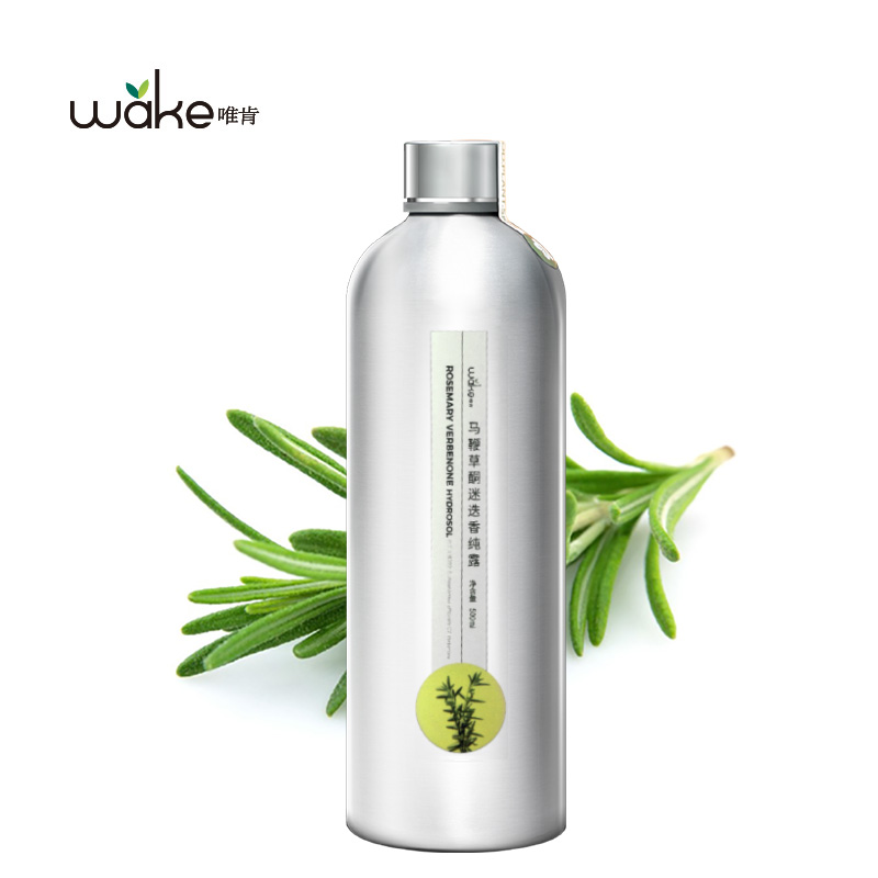 唯肯 马鞭草酮迷迭香纯露500ML 祛痘痘温和溶解黑头脂肪颗粒 铝制瓶体安全方便携带