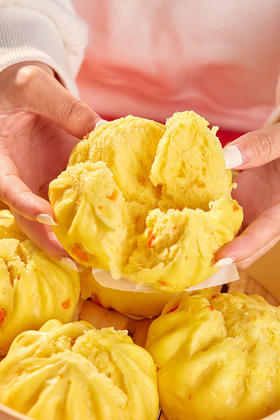 早餐开花馒头 南瓜/紫薯/红糖 蓬松暄软 农家原料0香精0色素0防腐剂