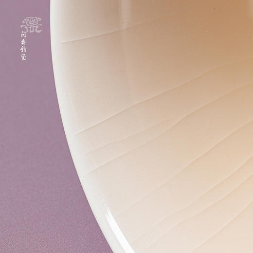 问鼎钧瓷鹅黄精工云瑞盖碗 商品图3