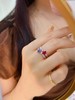 1.43ct 红蓝宝石戒指 商品缩略图3