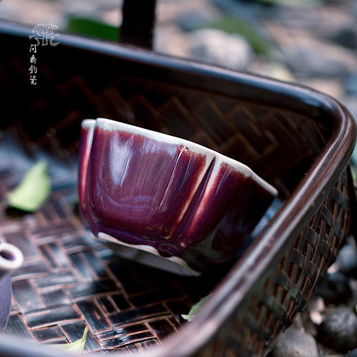 问鼎钧瓷鹅黄四叶杯 （缺货） 商品图2