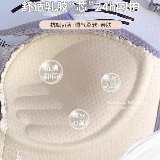 【纯欲天花板！法式性感蕾丝内衣】小胸福音，穿衣显胸，性感撩人，仙气甜美！女小胸聚拢显大收副乳防下垂美背文胸无钢圈胸罩 商品图5