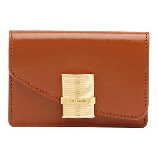 【特价商品不退不换】FERRAGAMO 菲拉格慕 卡包女  0775210-002 .（暂无品牌物料包装） 商品图0