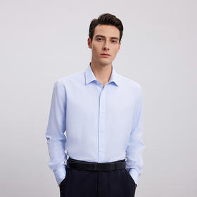 【纯棉男士衬衫】24年春夏新品男士100%棉时尚商务百搭Polo领衬衫