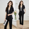 时尚套装女夏季新款，干练气质小香风盐系轻熟三件套职业装HR-CPYY2329 商品缩略图2