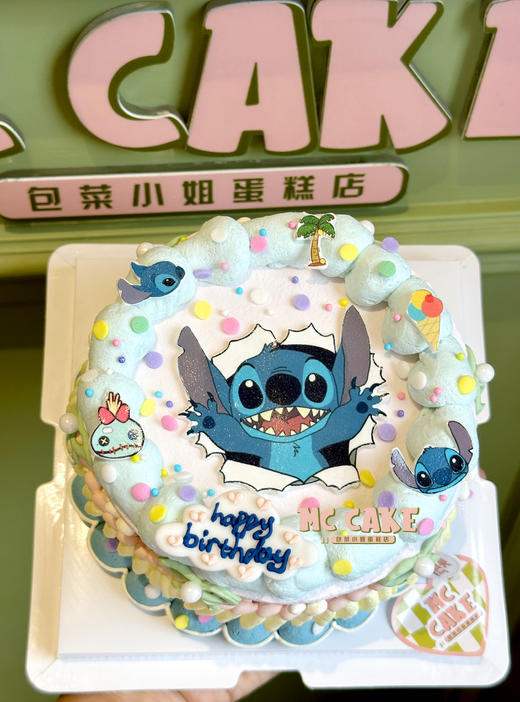 史迪仔数码打印裱花蛋糕 商品图0