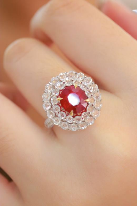 2.13ct 红宝石戒指 商品图2