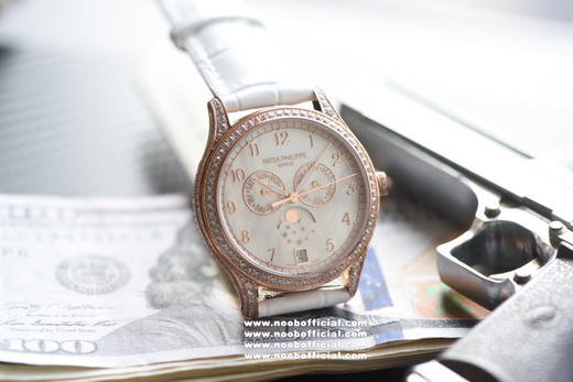 小红书爆款 top美年历女表 天花板的存在 历时3年创举之作，复原“ZP”比例尺寸与机芯功能N1出品最新推出 百达 翡丽复杂功能时计系列：4947G、4948G、4947R、4948R 商品图0