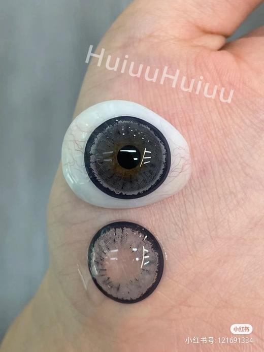 【店家实拍】Agenscolor-莫奈冷咖-14.5mm【年抛 0-1000度 无525/575】 商品图5