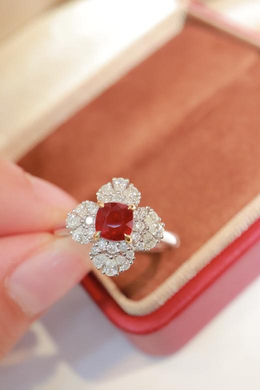 1.0ct 红宝石戒指 商品图3