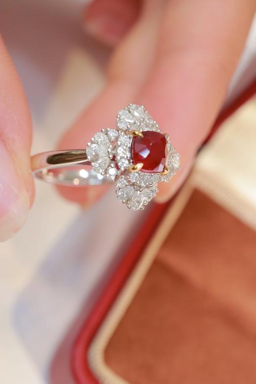 1.0ct 红宝石戒指 商品图2