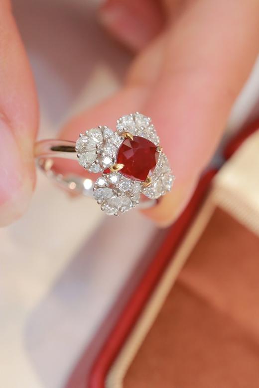 1.0ct 红宝石戒指 商品图5