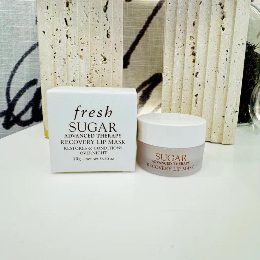 1楼馥蕾诗fresh澄糖滋养夜间修护唇膜10g