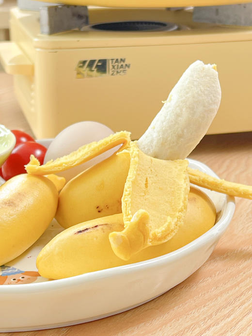 香蕉奶黄包 | 可剥皮的香蕉包 南瓜泥+全脂乳粉+鸡蛋 3重奶制品入馅 配料干净 头厨早餐 商品图3