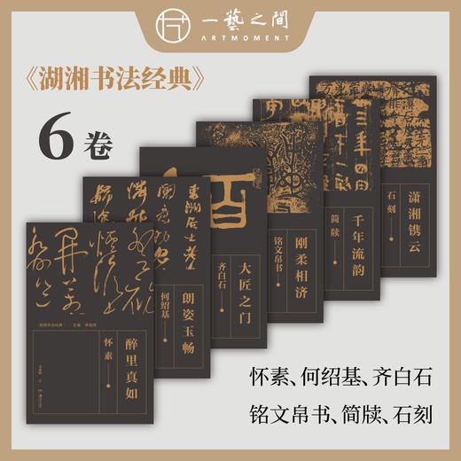 湖湘书法经典:湖湘书法经典 ——六卷可选 【现货包邮】HNMS0009 商品图0
