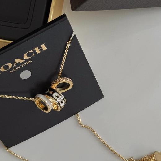 特！就一批！蔻驰经典三环项链！实物炒鸡好看！ 商品图1