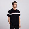 【条纹撞色男士Polo衫】24年春夏新品男士直筒短袖上衣时尚条纹撞色T恤 商品缩略图3