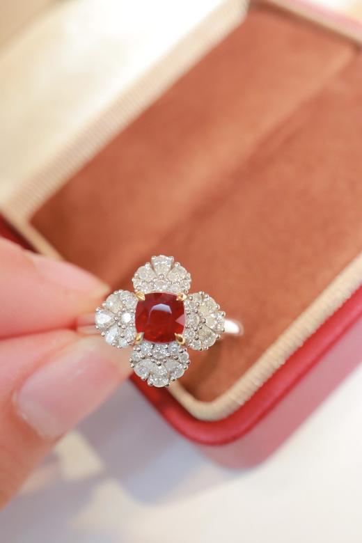 1.0ct 红宝石戒指 商品图0