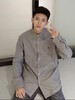 点此购买 拉夫劳伦男女款牛津纺纯色Logo刺绣排扣翻领六色经典长袖休闲衬衫 gz 292316 商品缩略图10