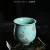 问鼎咖啡中国色咖啡杯绿色（碧桃花) （菜花蝴蝶) 商品缩略图1
