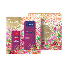 Oliviam澳莉维亚澳洲进口花漾木瓜脸部护理2件套礼盒装节日礼品