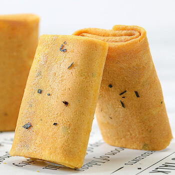 泓一凤凰卷蛋卷720g 鸡蛋卷饼干休闲零食早餐中式糕点下午茶点芝麻味 商品图1