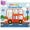 【中商原版】拼图书 在城市里 Ready Steady Go All Around Town jigsaw playbook 英文原版 儿童纸板绘本 亲子低幼纸板书 商品缩略图0