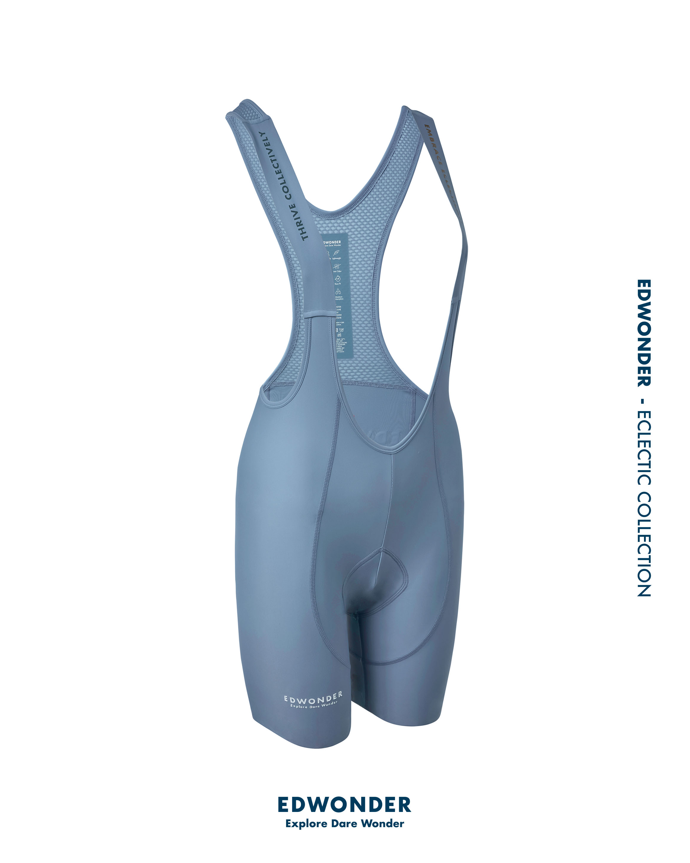 万物之森(女)车裤-地平线蓝Bibs