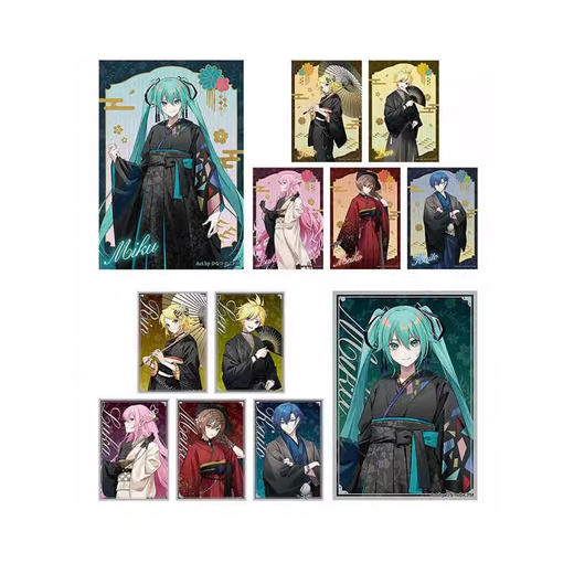 CARAVAN初音未来 NEW YEAR SHOP 2024 盲抽PVC卡CRVC4582660574672 商品图0