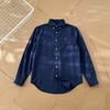 点此购买 拉夫劳伦男女款牛津纺纯色Logo刺绣排扣翻领六色经典长袖休闲衬衫 gz 292316 商品缩略图1