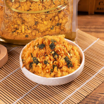 黄金香 中华老字号 海苔芝麻肉酥松250g 特产烘焙寿司食材料品商用批发 商品图0