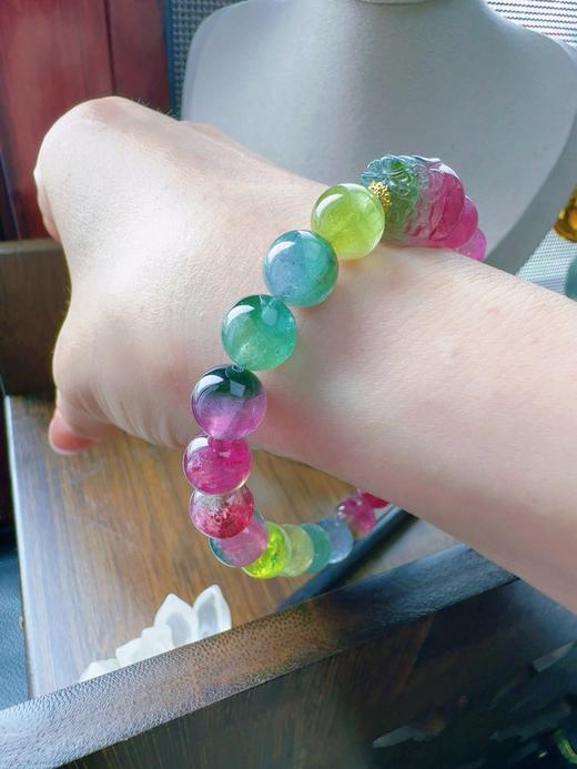 28.8g 8.9mm 碧玺手链 商品图7